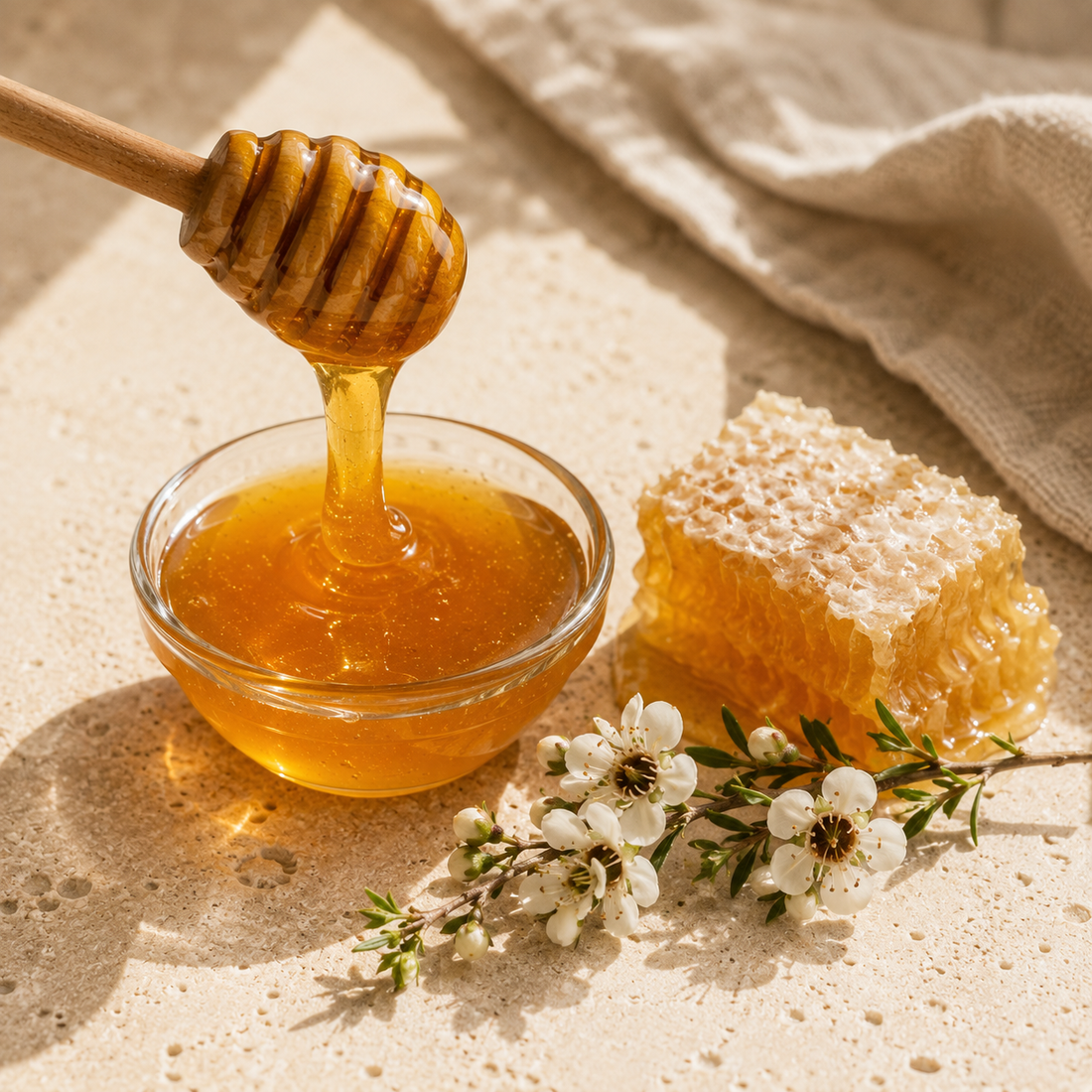 Manuka holds the moisture in