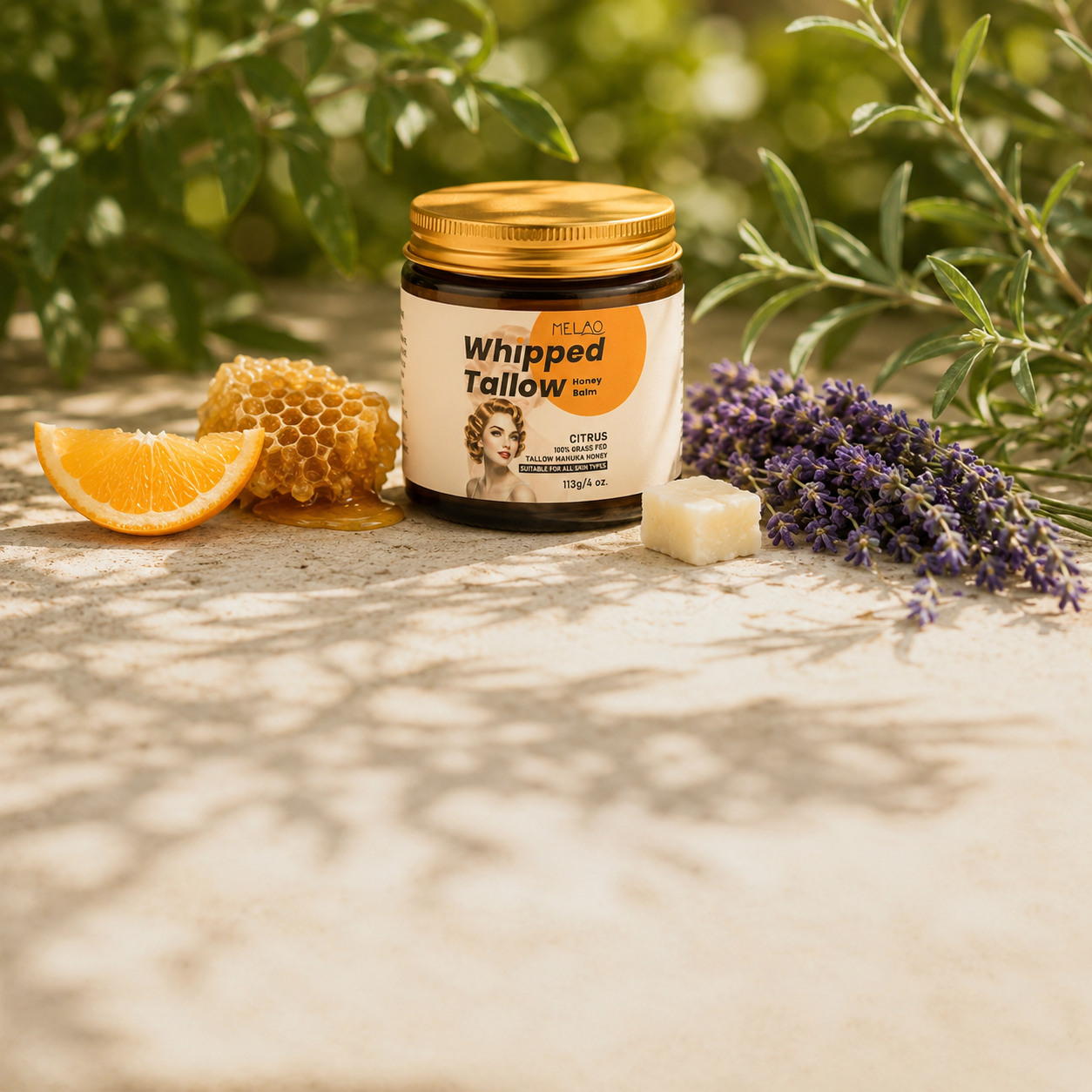 The One Jar · Whipped Tallow & Manuka Honey Balm